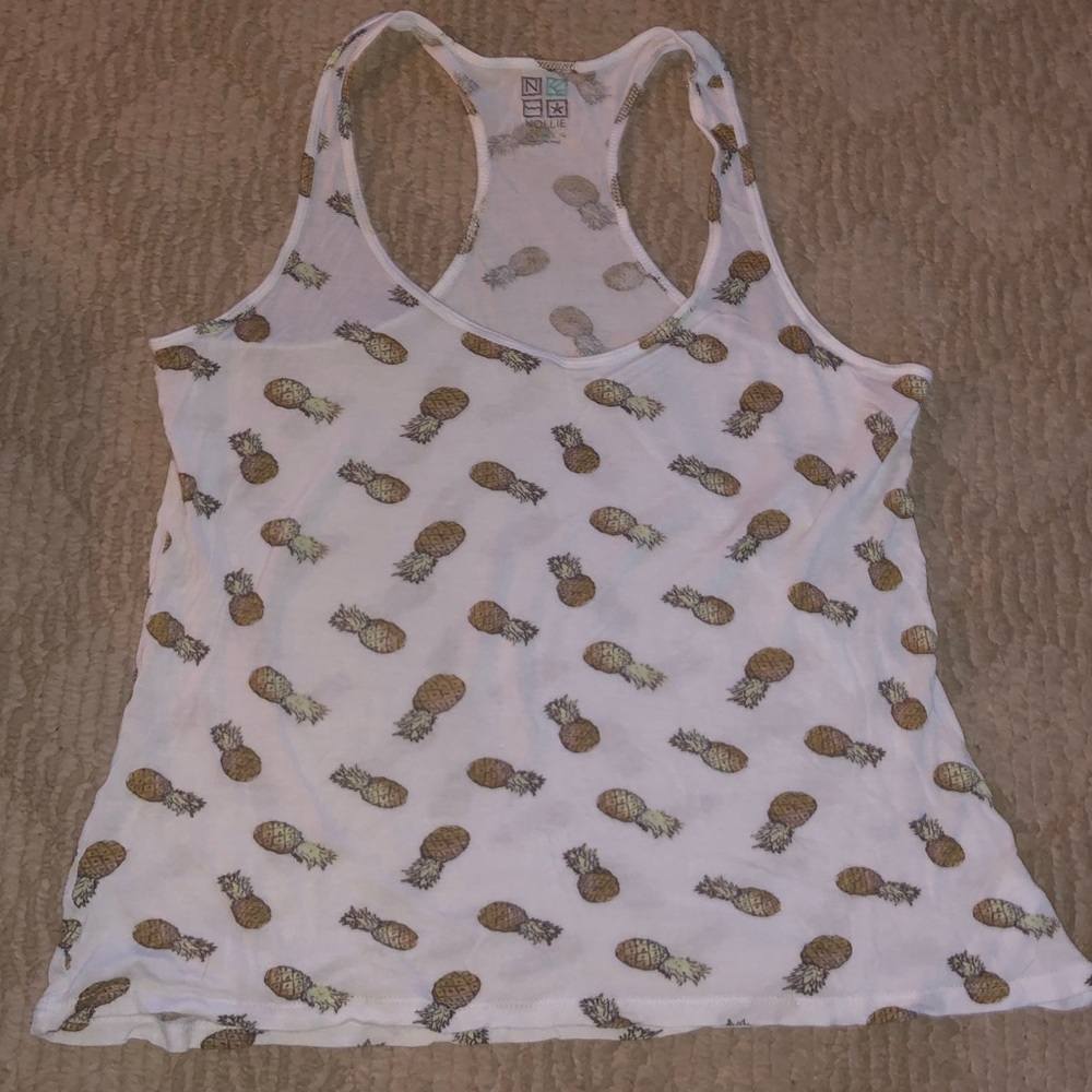 Nollie pineapple tank top